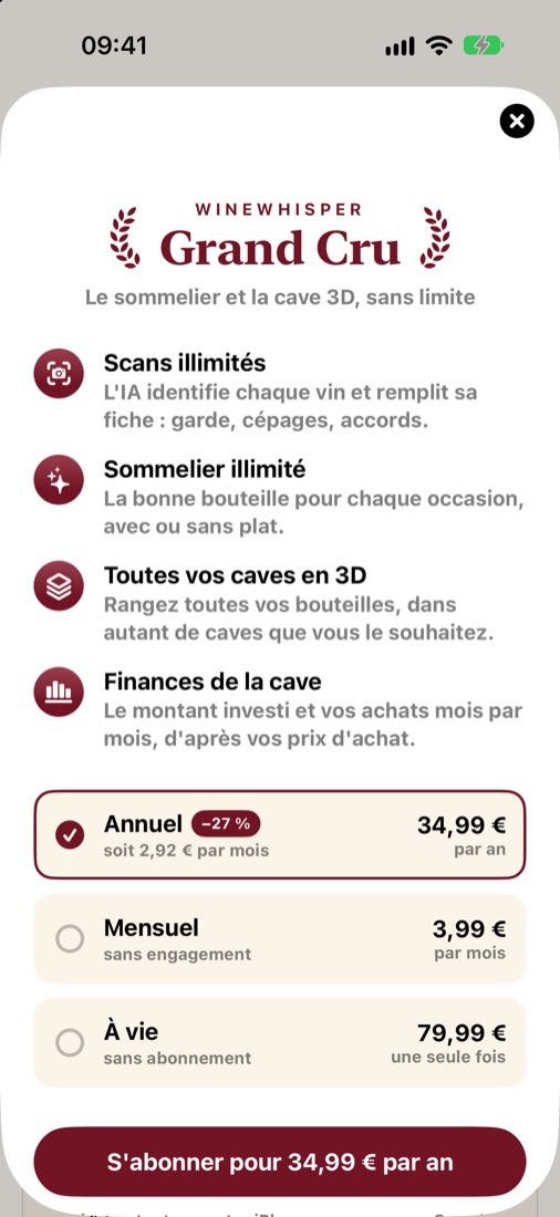 L'écran Grand Cru : les quatre avantages et les formules annuelle, mensuelle et à vie